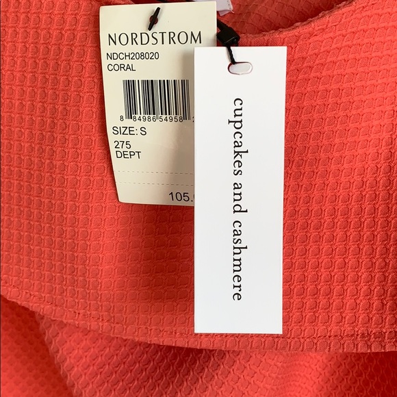 NWT Nordstrom One Shoulder Ruffle Dress - Picture 7 of 7